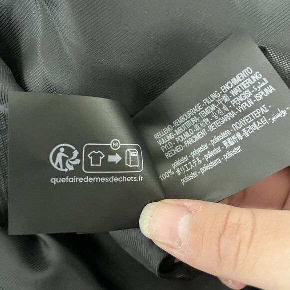 Zara Mens Overcoat Coat Mid length Medium M Gray Removeable Collar 6494/602 NWT - Picture 12 of 15